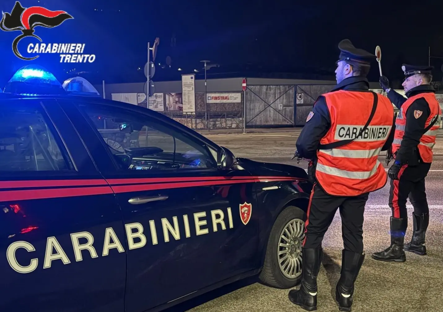 Guida drogato a Caldonazzo: patente ritirata e denuncia