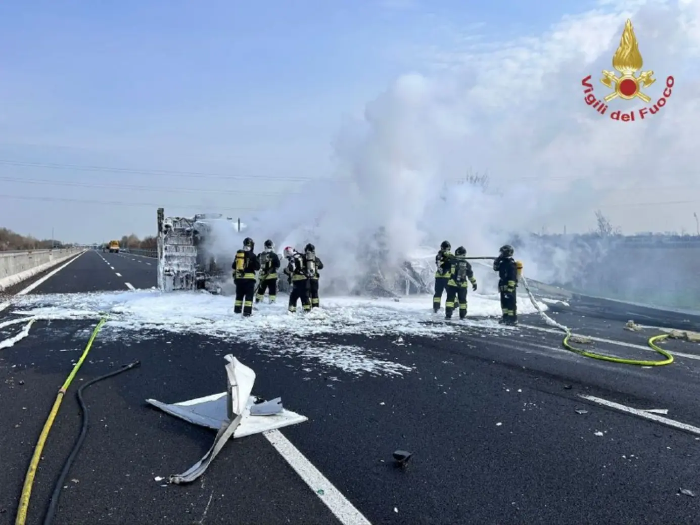 Incidente e Incendio A4 Venezia: Autocisterne Coinvolte, Autostrada Chiusa