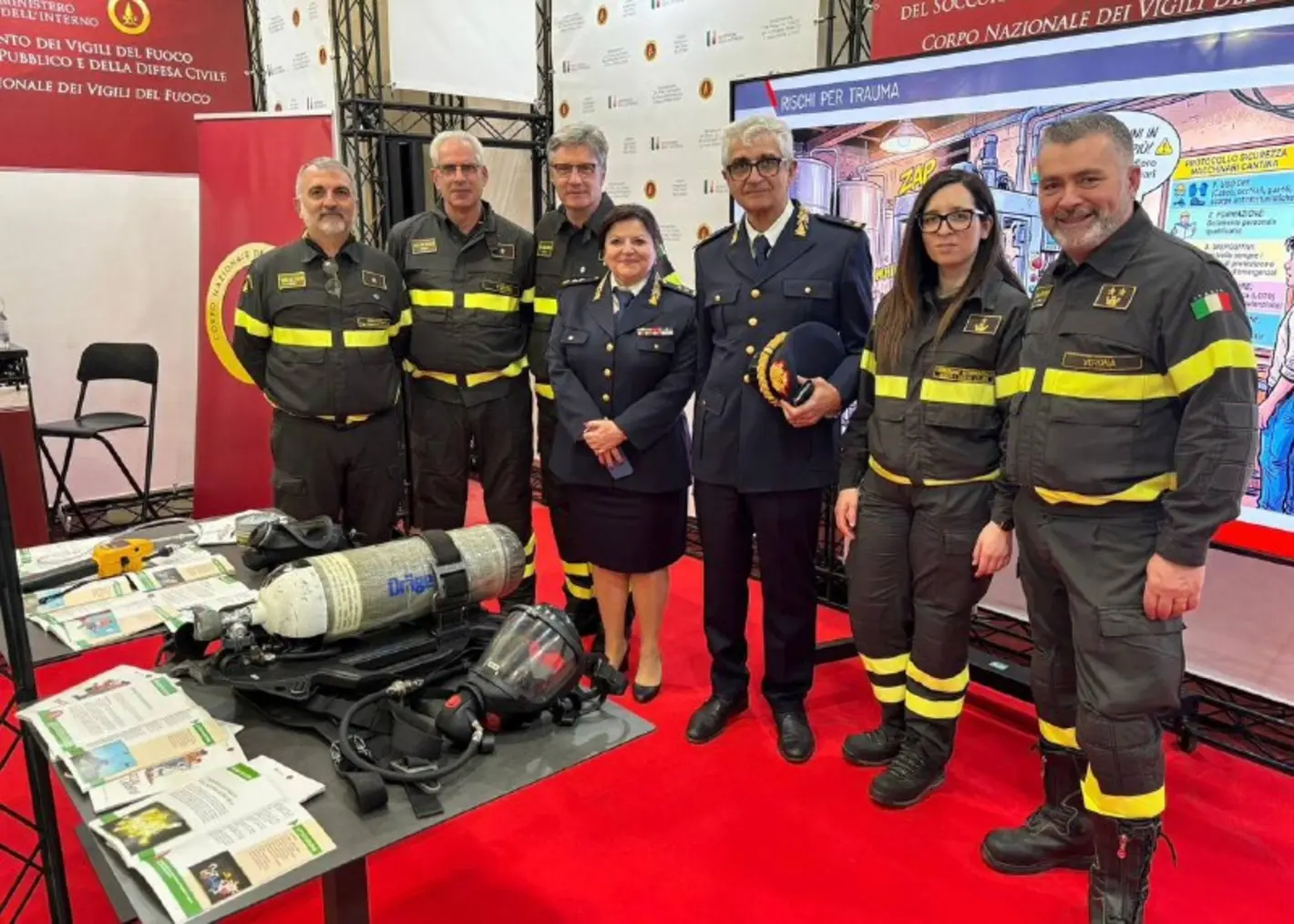 Vinitaly: Vigili del Fuoco per la sicurezza antincendio