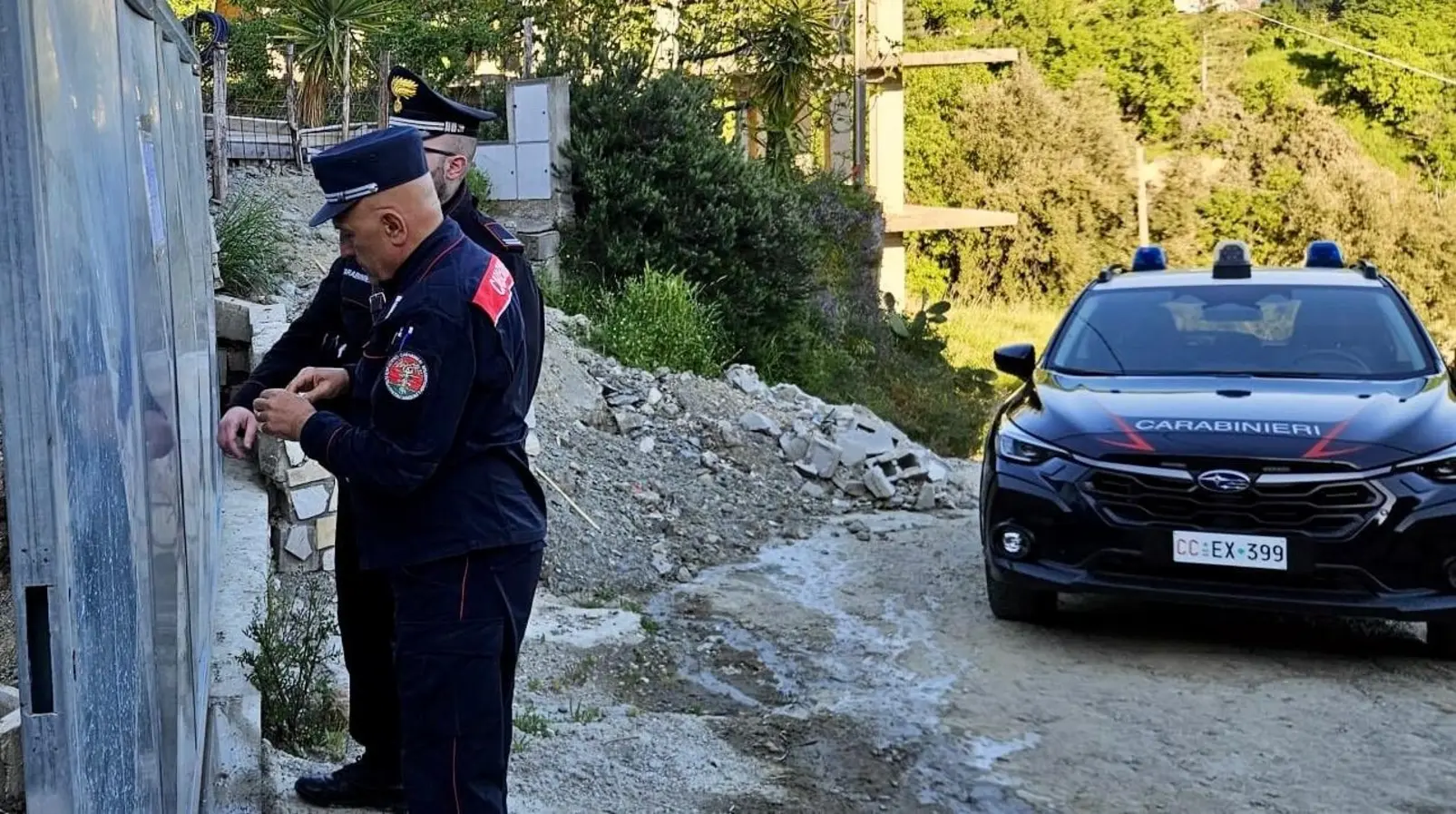 Abuso edilizio nel Parco Nazionale: Carabinieri sequestrano area a Sellia Marina