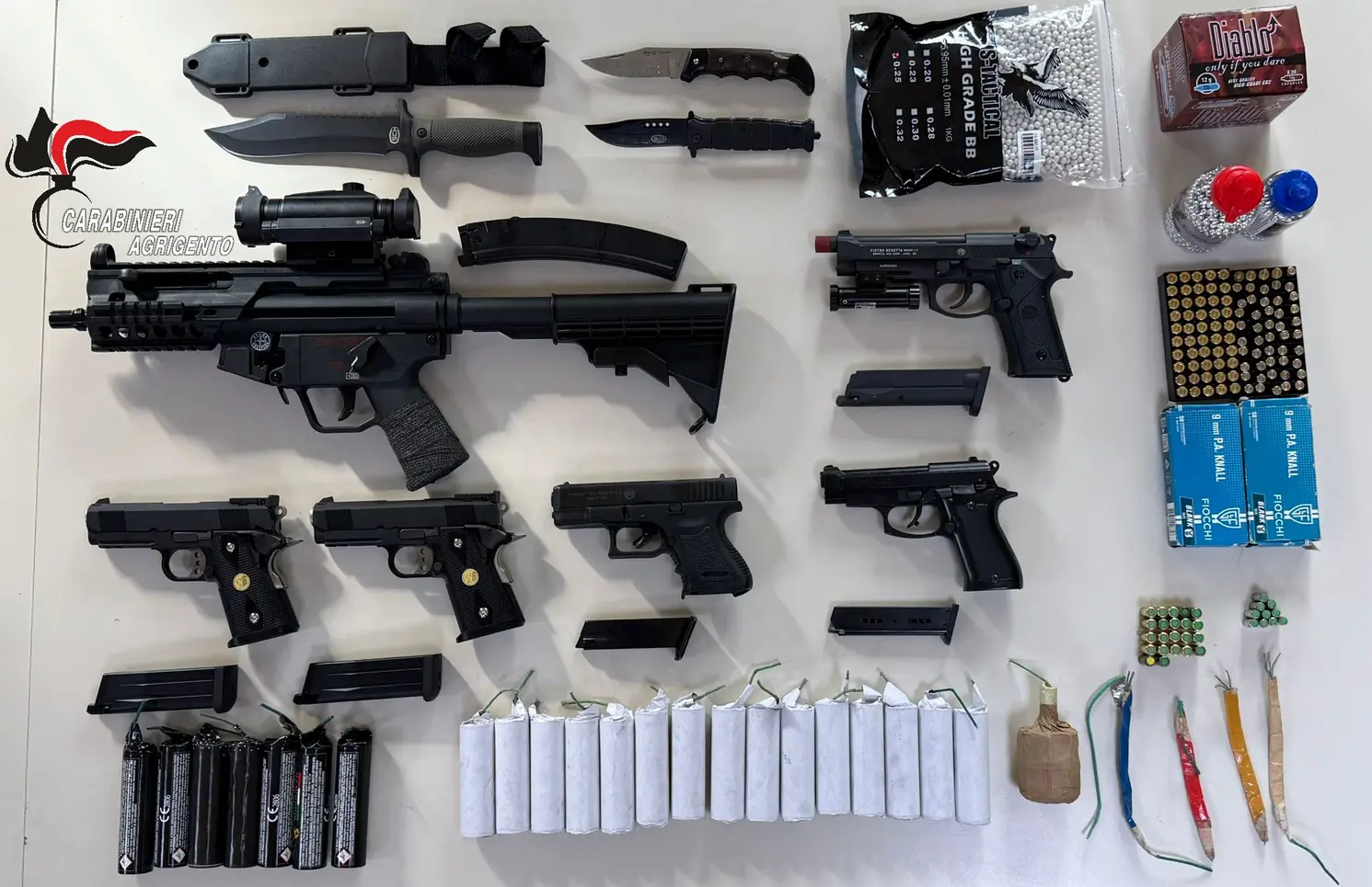 Agrigento: arrestato 36enne per esplosivi e armi dopo lite