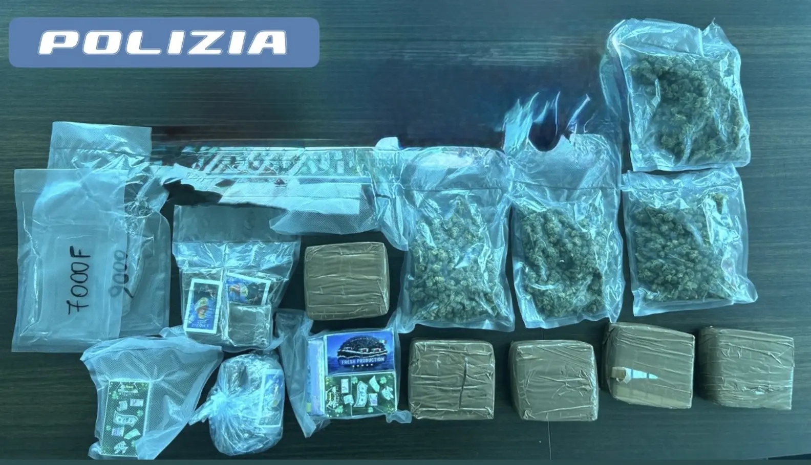 Aprilia: 5 kg di droga nascosti in auto, arrestato 43enne