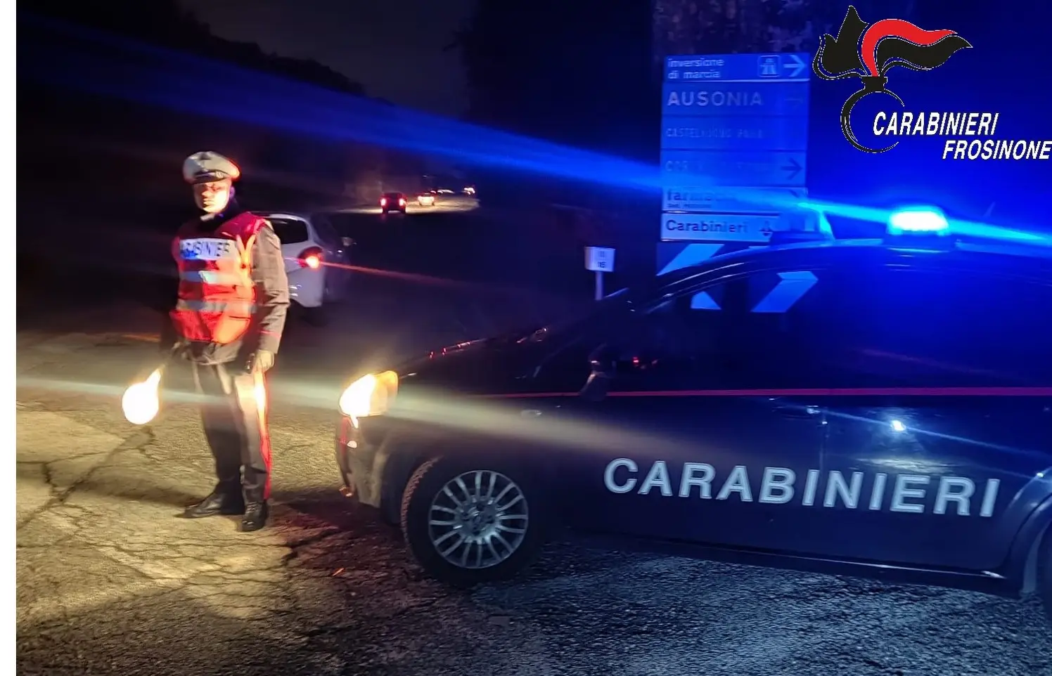 Ausonia: 28enne denunciato per minacce e lesioni in un bar