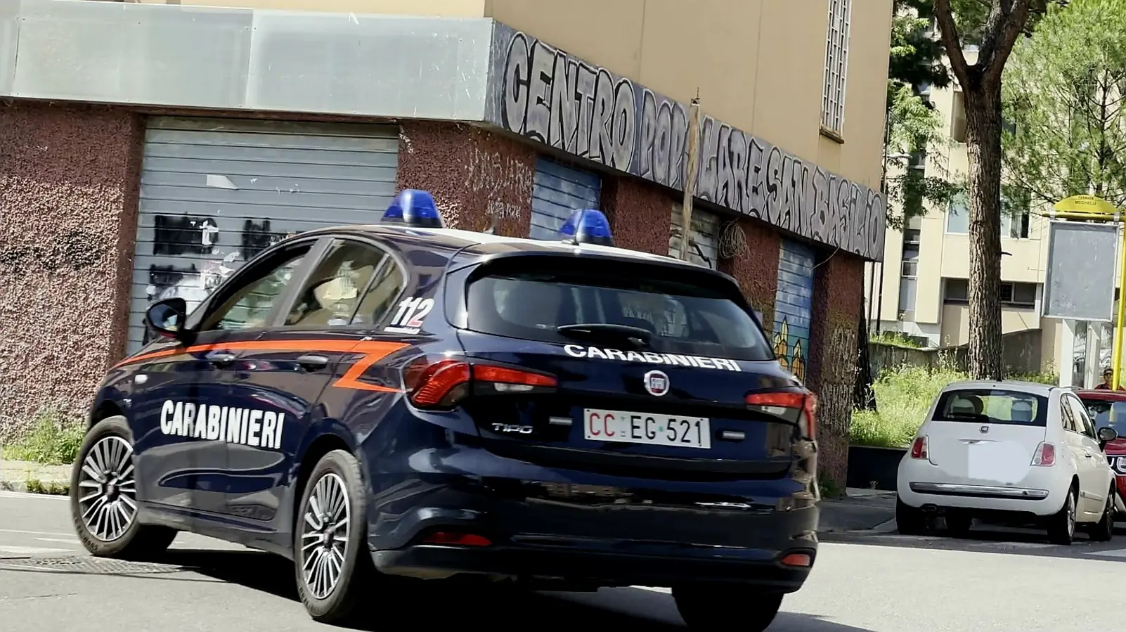 Blitz antidroga a San Basilio: 5 arresti e 7 segnalati