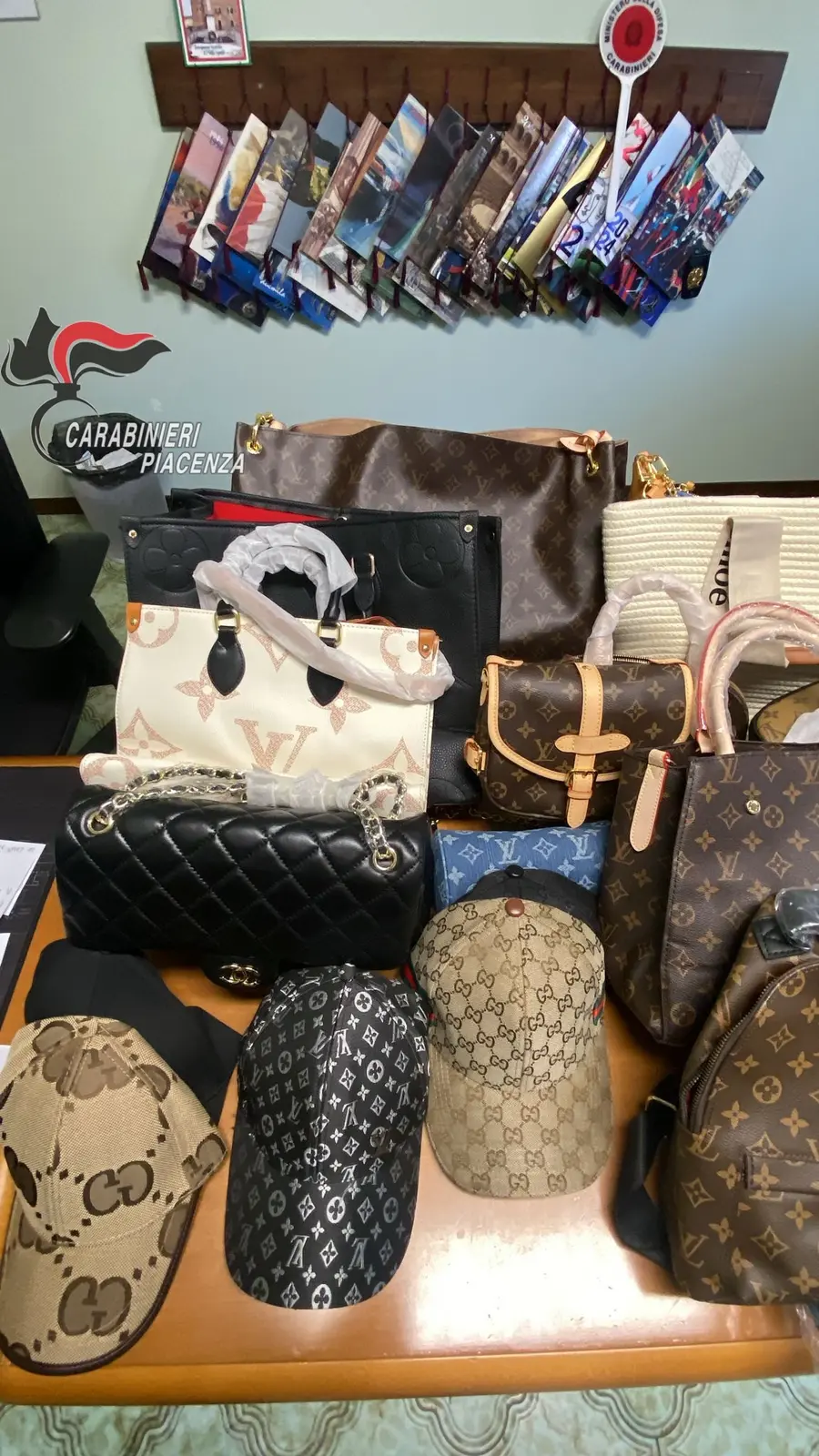 Borgonovo, maxi sequestro merce contraffatta alla Fiera dell’Angelo