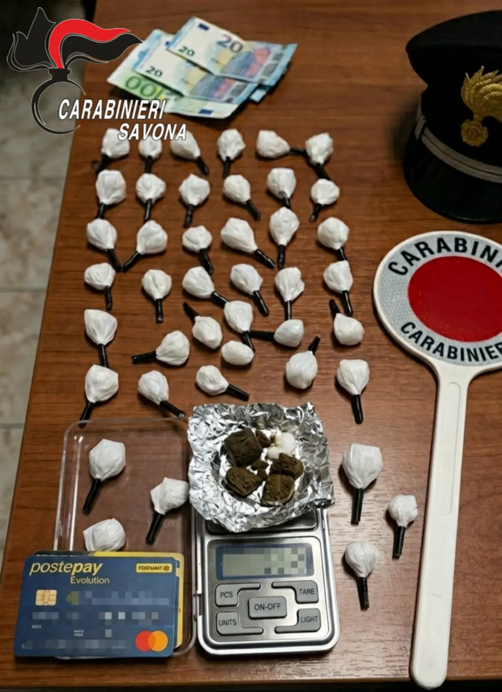 Cairo Montenotte: Carabinieri arrestano straniero per spaccio