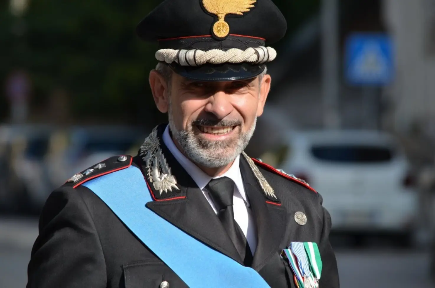 Carabiniere italiano in missione internazionale contro traffici illeciti