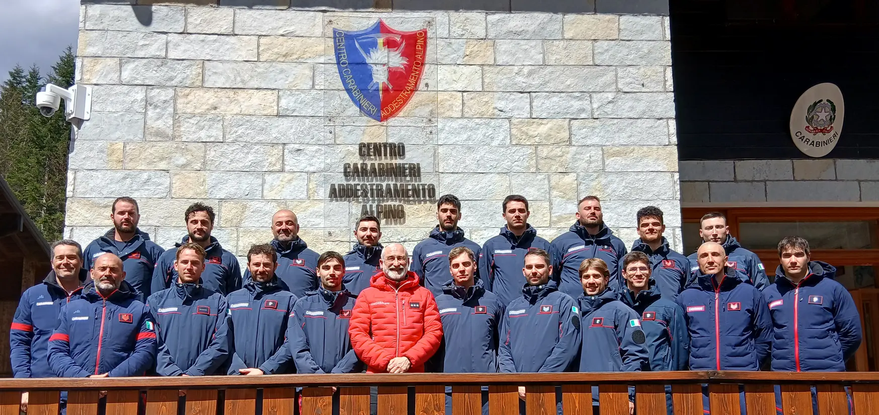 Carabinieri in addestramento sciistico ad Auronzo