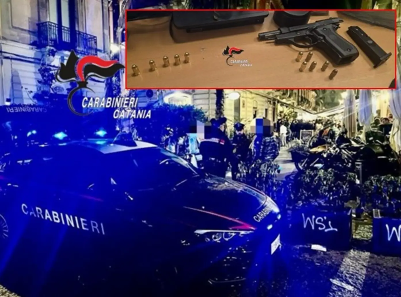 Carabinieri: arresti tra Catania e provincia per droga, furti e armi