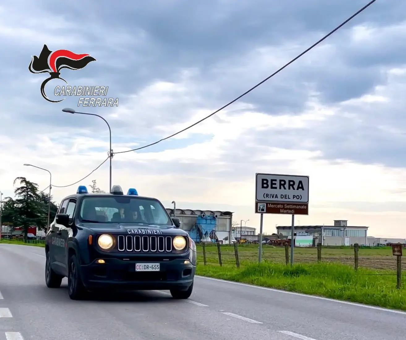 Carabinieri: arresto per spaccio a Berra