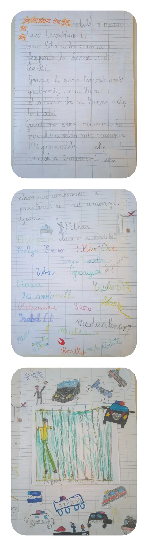 Carabinieri Belluno: visita speciale in una scuola primaria