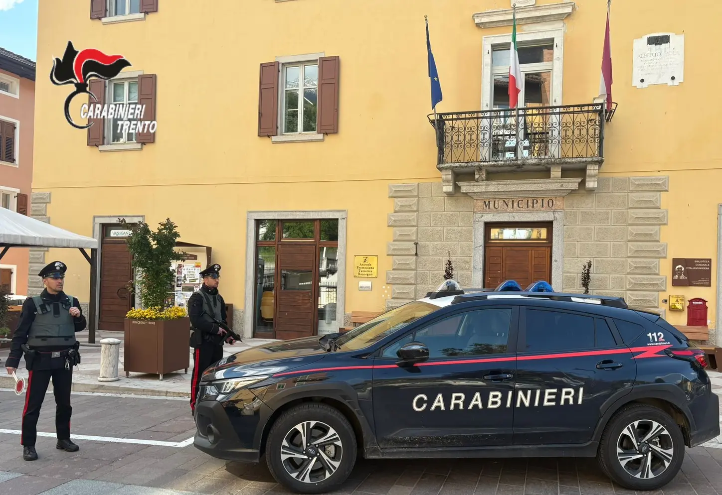 Carabinieri in azione a Borgo Valsugana: controlli e sicurezza