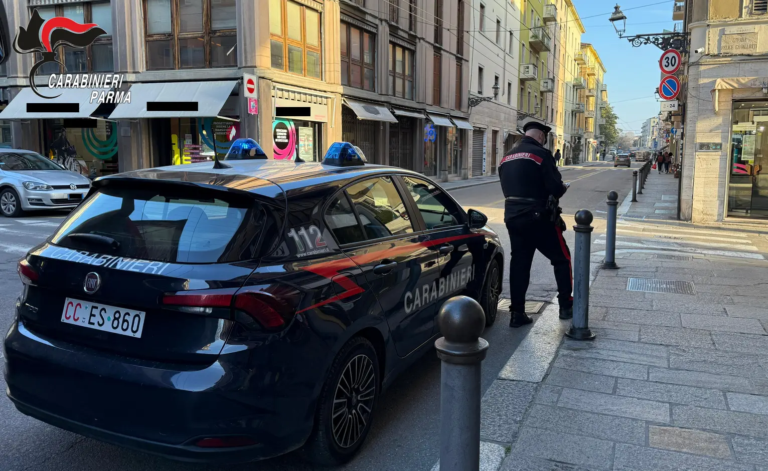 Carabinieri: controlli a Borgotaro e denuncia a Parma