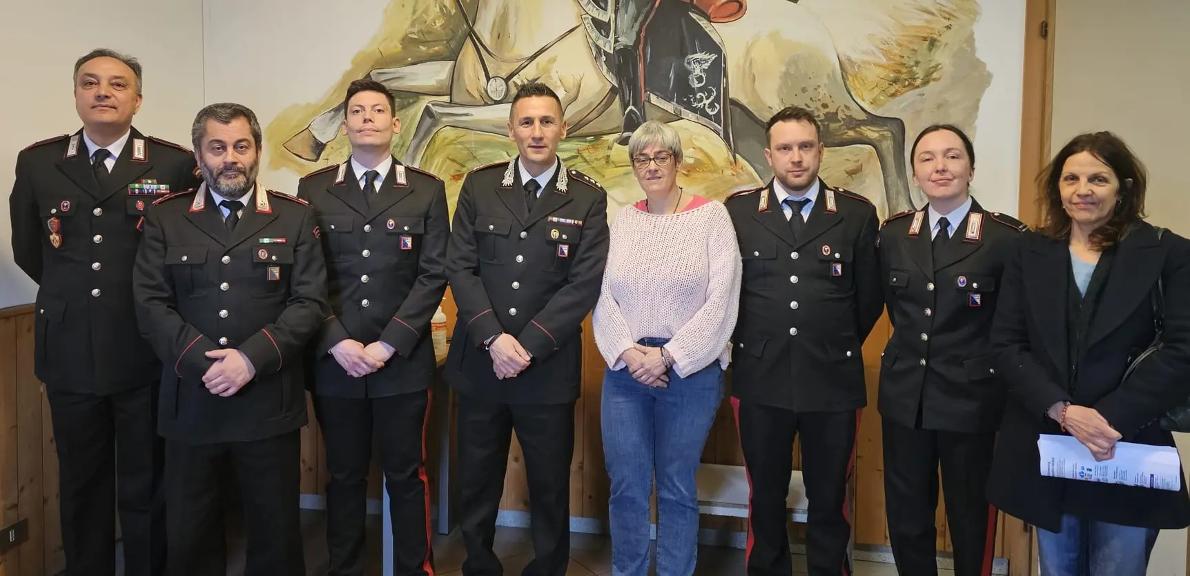 Carabinieri Bressanone: nuovo comandante e cambio al vertice