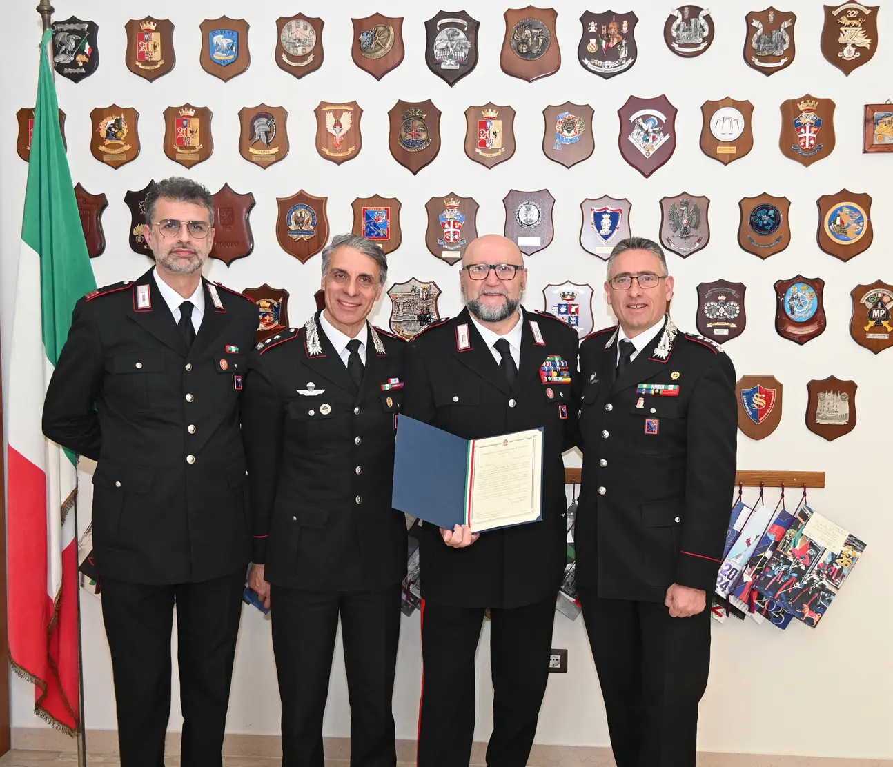 Carabinieri: Brigadiere Capo Martini saluta dopo 37 anni di servizio
