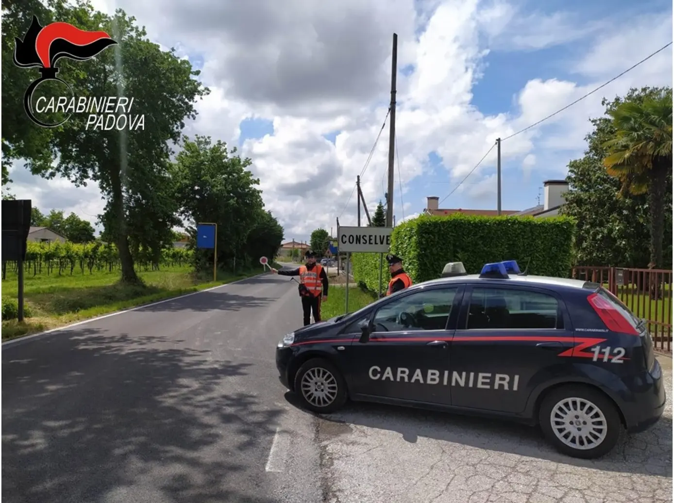 Carabinieri in azione a Conselve: controlli stradali intensificati