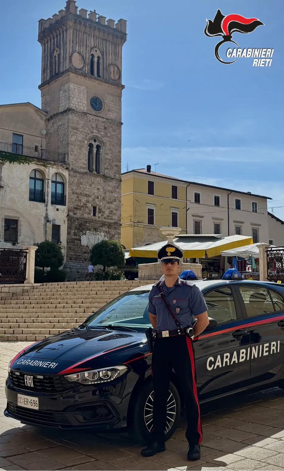 Carabinieri eseguono pena a Cittaducale