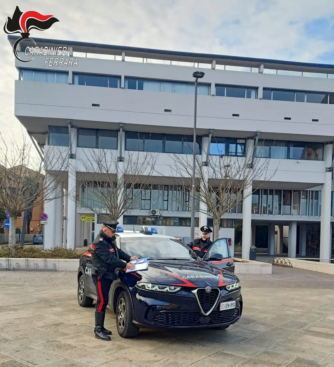 Carabinieri Ferrara: arresto per spaccio di droga