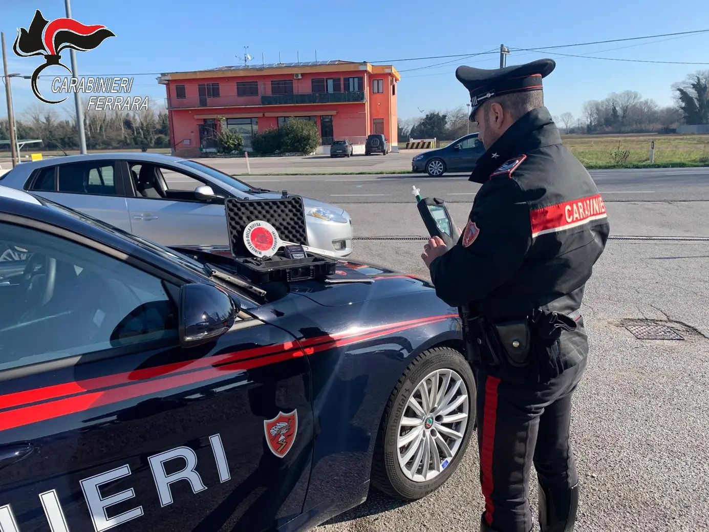 Carabinieri di Ferrara: controlli stradali intensificati