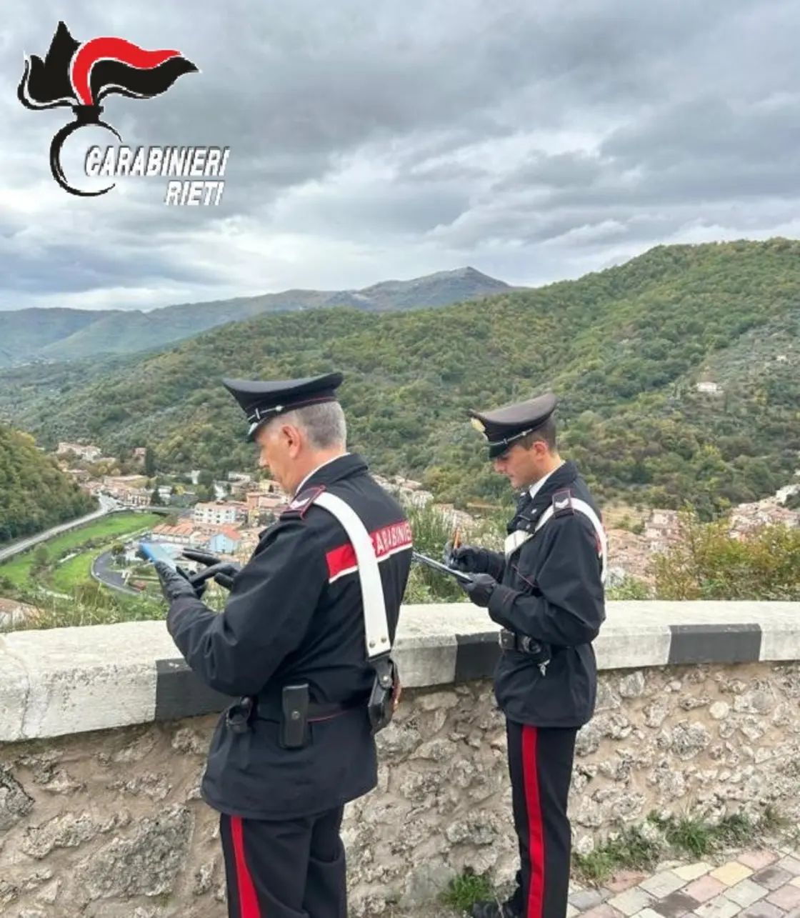 Carabinieri in azione: controlli e sicurezza nel Reatino