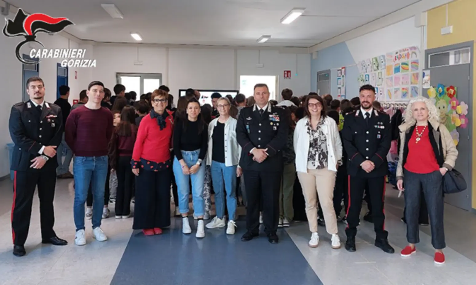 Carabinieri incontrano studenti a Romans e Villesse