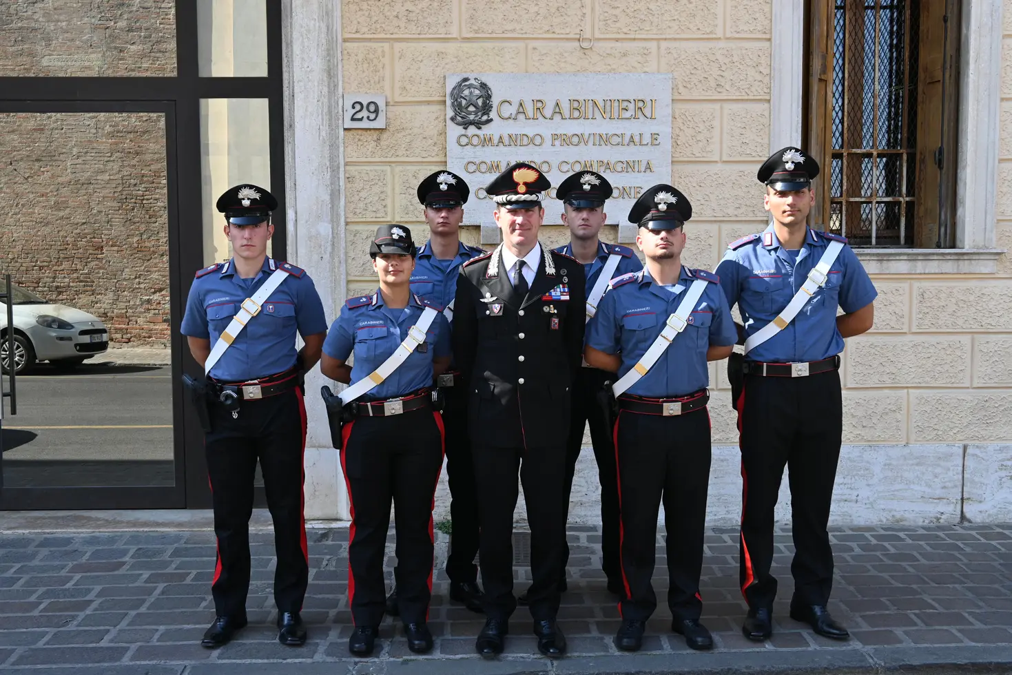 Carabinieri: nuovi agenti in servizio a Rovigo