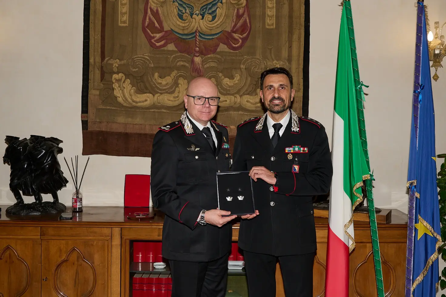 Carabinieri: promossi i comandanti di Arezzo e Sansepolcro