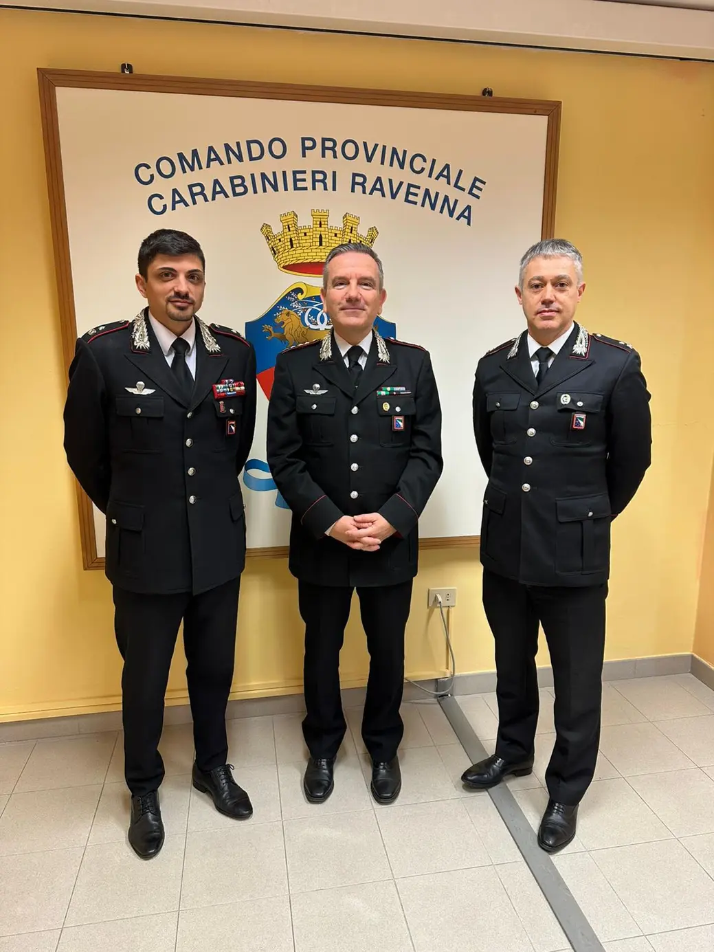 Carabinieri Ravenna: due ufficiali promossi Maggiore