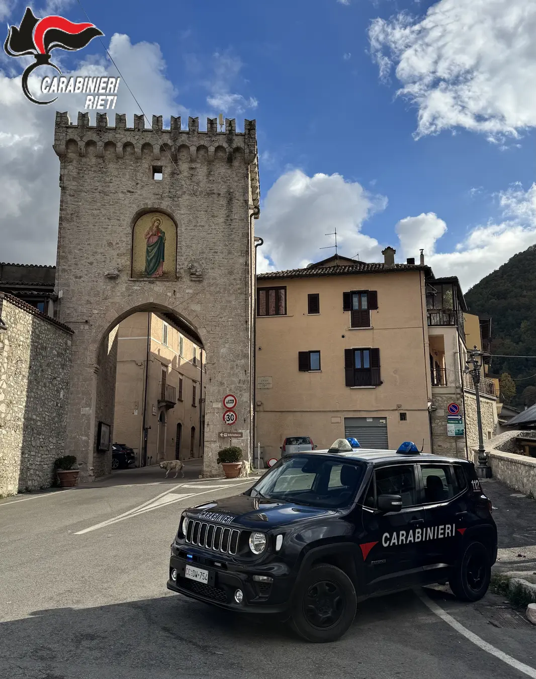 Carabinieri in azione a Rieti: controlli e sicurezza sul territorio