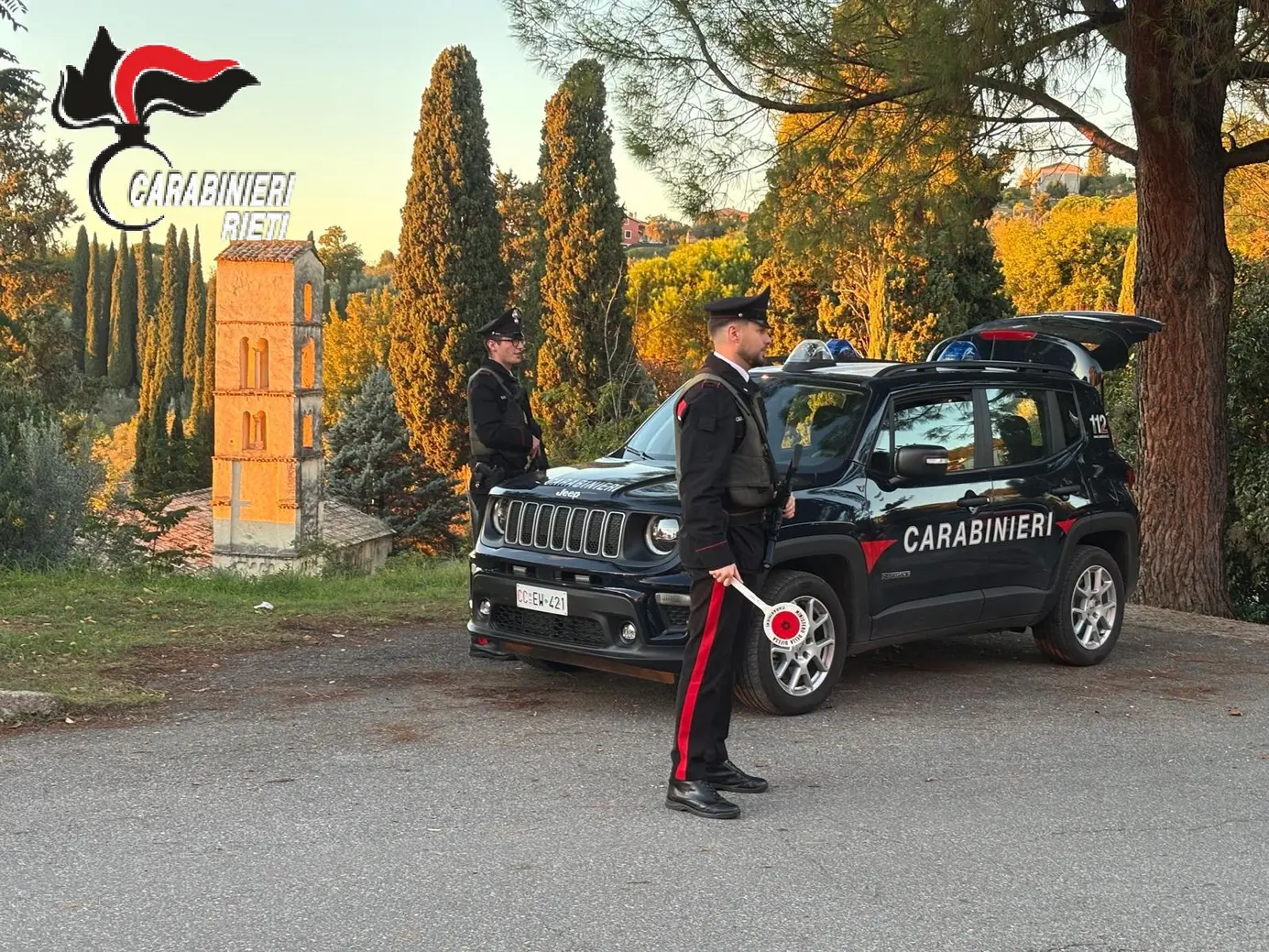 Carabinieri in azione a Rieti: controlli e sicurezza sul territorio