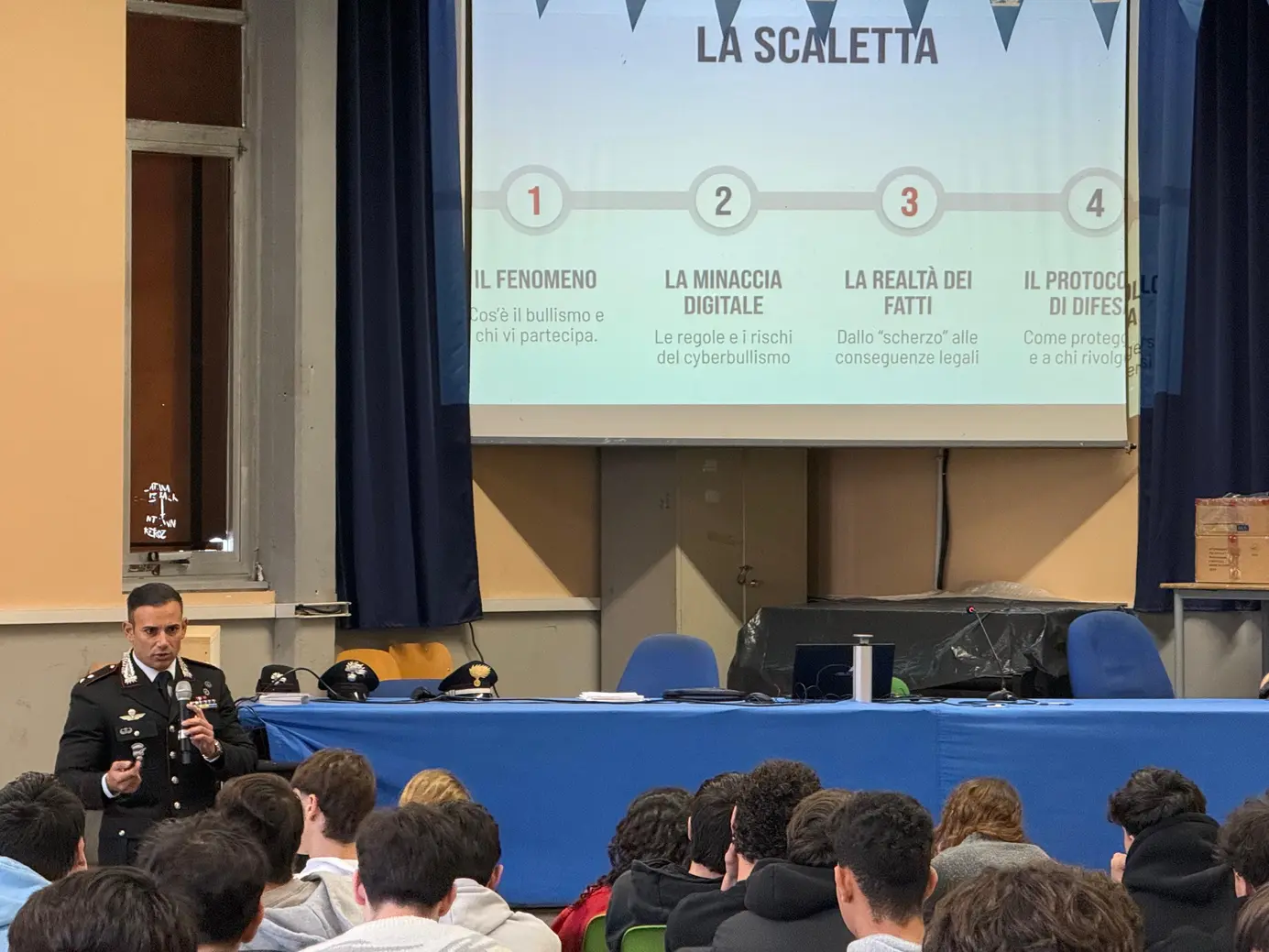 Carabinieri a scuola di legalità a Nettuno