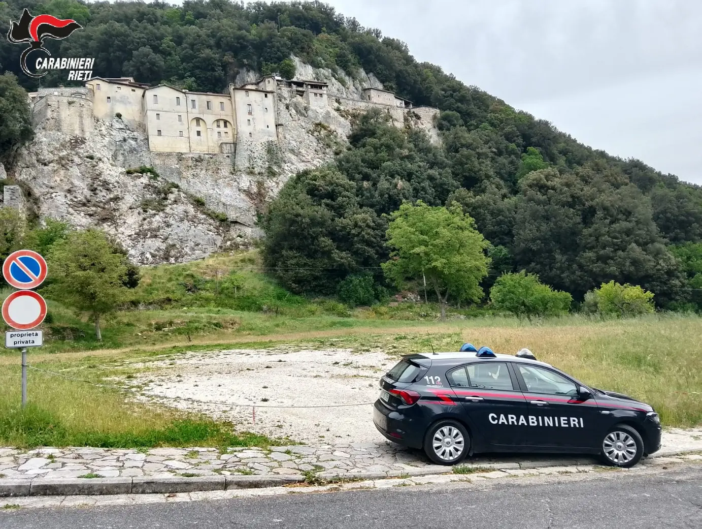 Carabinieri sequestrano area a Montecassiano