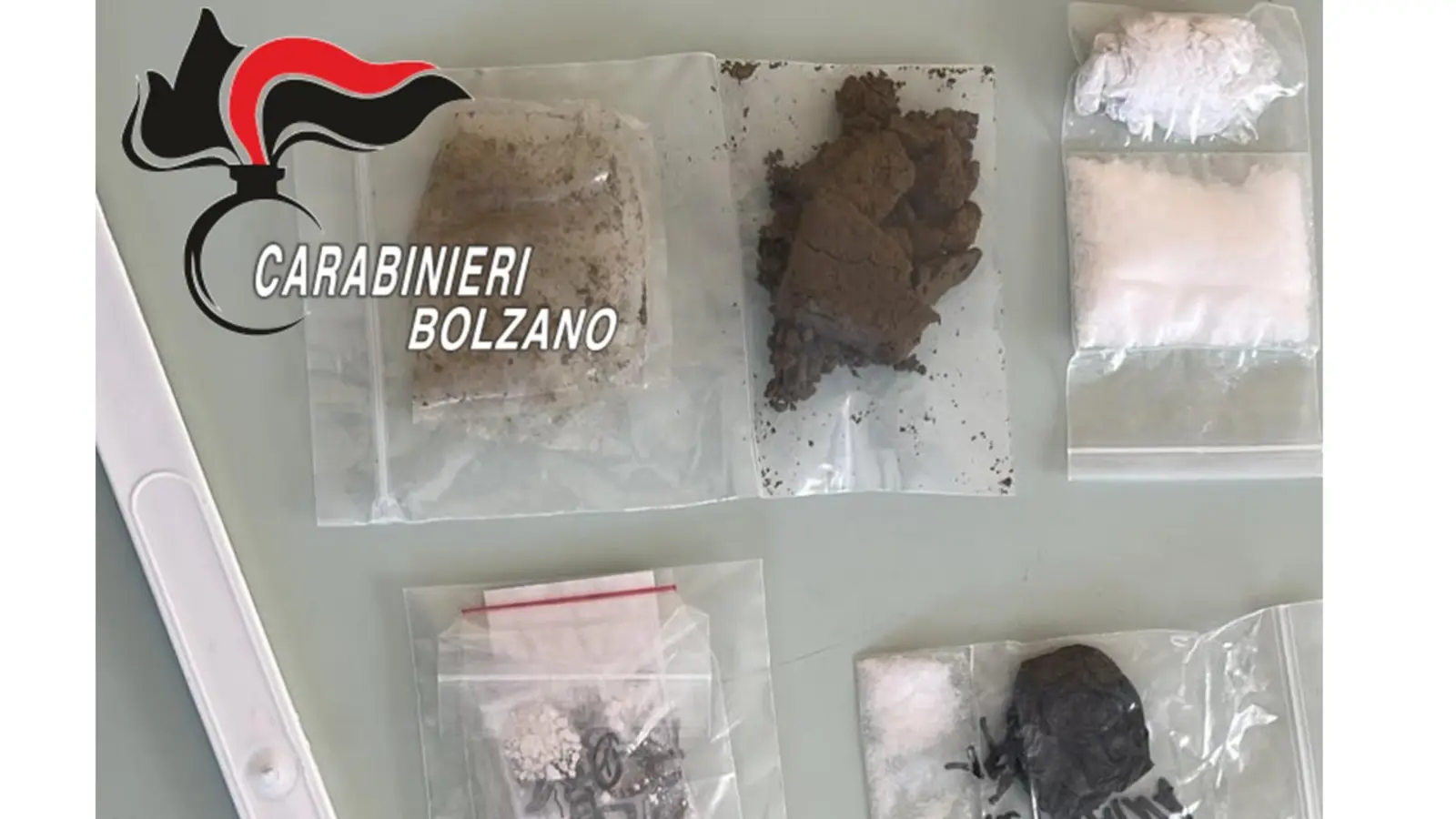 Carabinieri sequestrano droga a Egna