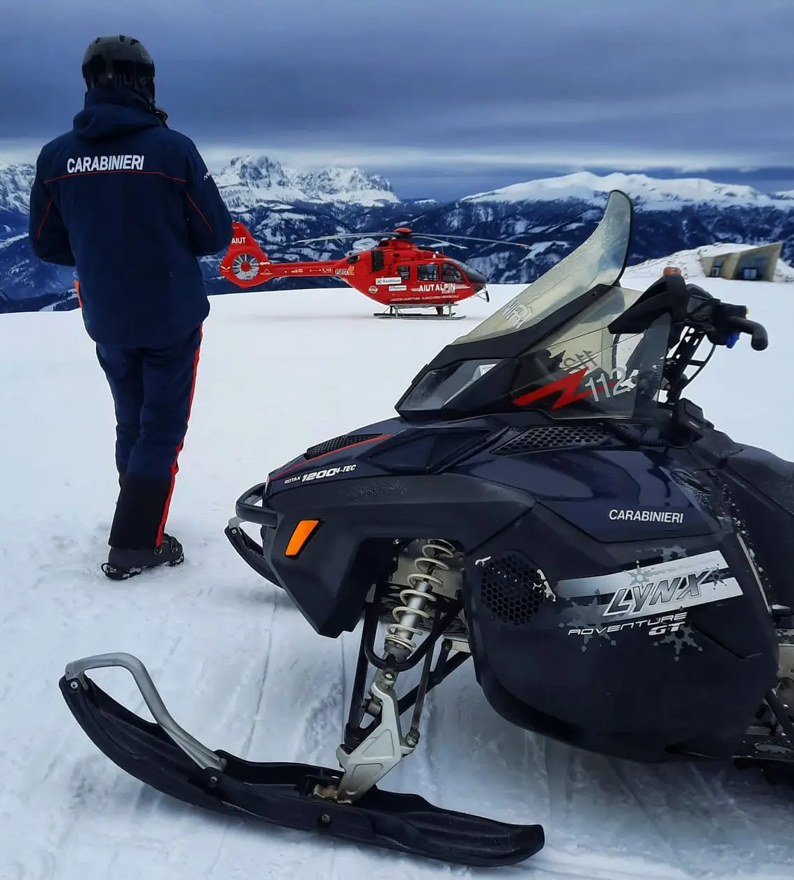 Soccorso alpino: Carabinieri in azione in montagna