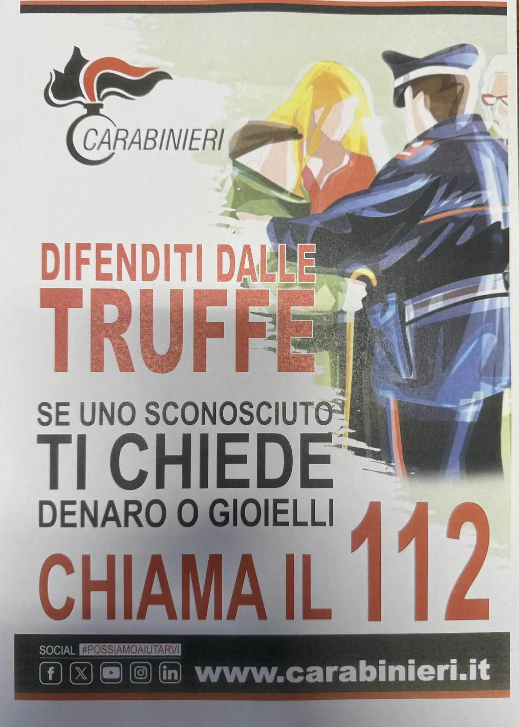 Carabinieri incontrano studenti: focus su truffe e sicurezza