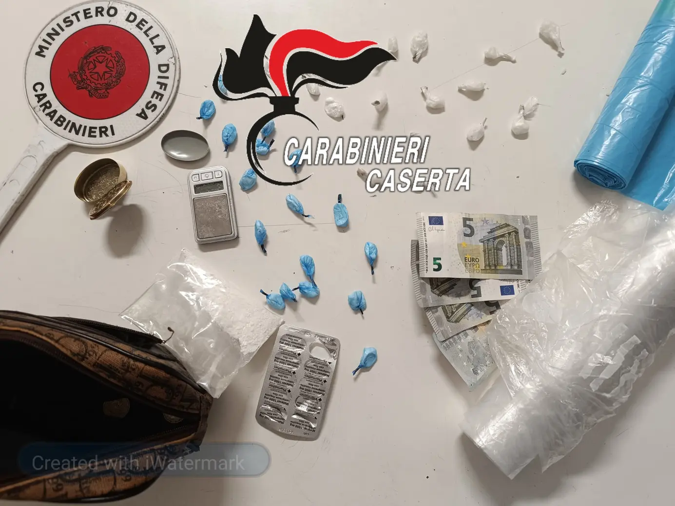Caserta: 29enne arrestato per spaccio di crack e cocaina