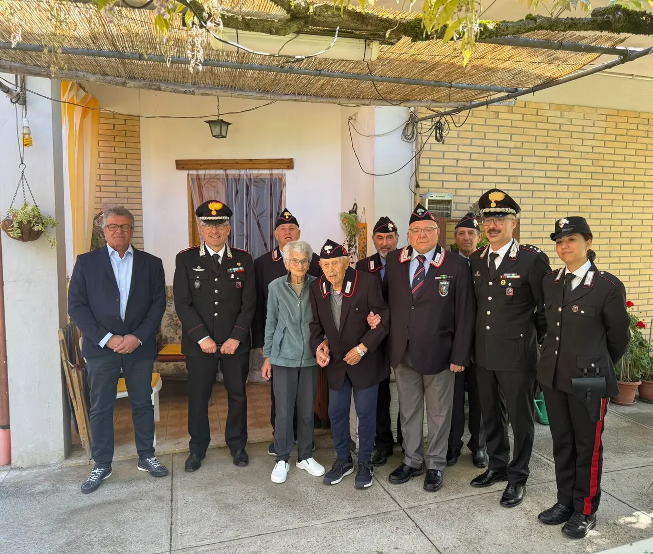 Ceccano, l’Arma celebra i 100 anni dell’Appuntato Casalese