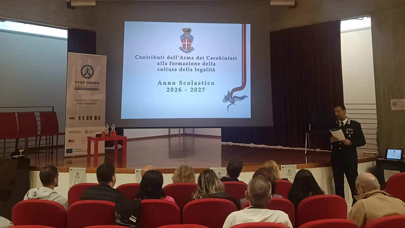 Cividale: Carabinieri incontrano studenti contro droghe e alcol