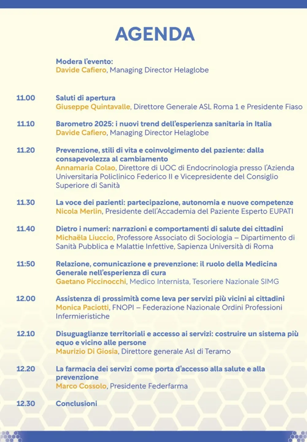 Coinvolgimento pazienti: i dati del Barometro presentati a Roma