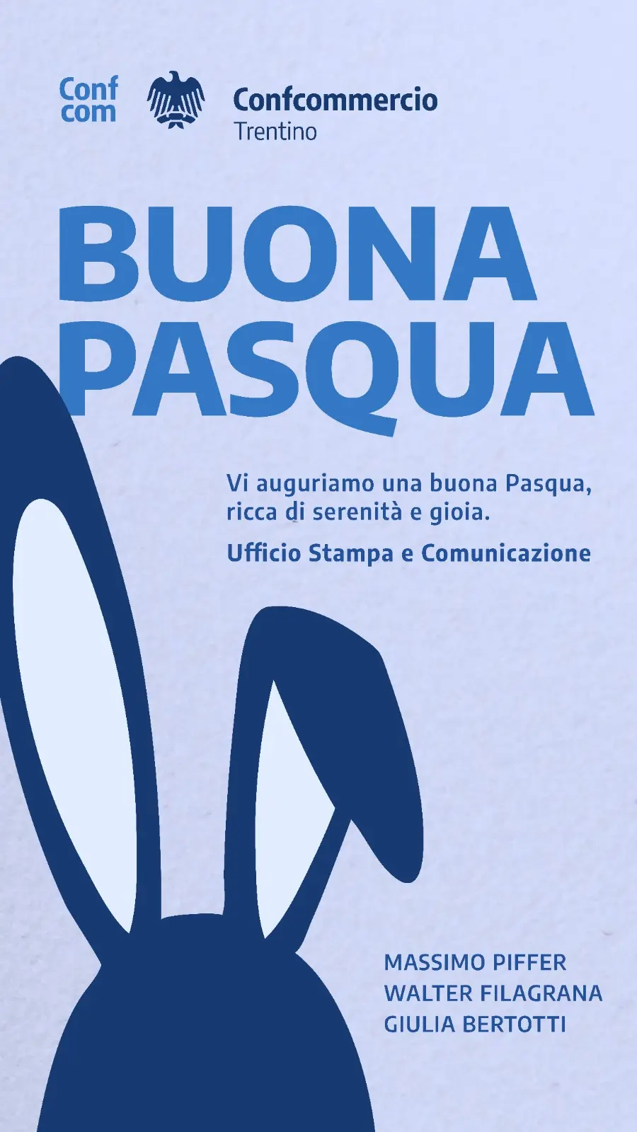 Confcommercio Trentino augura Buona Pasqua