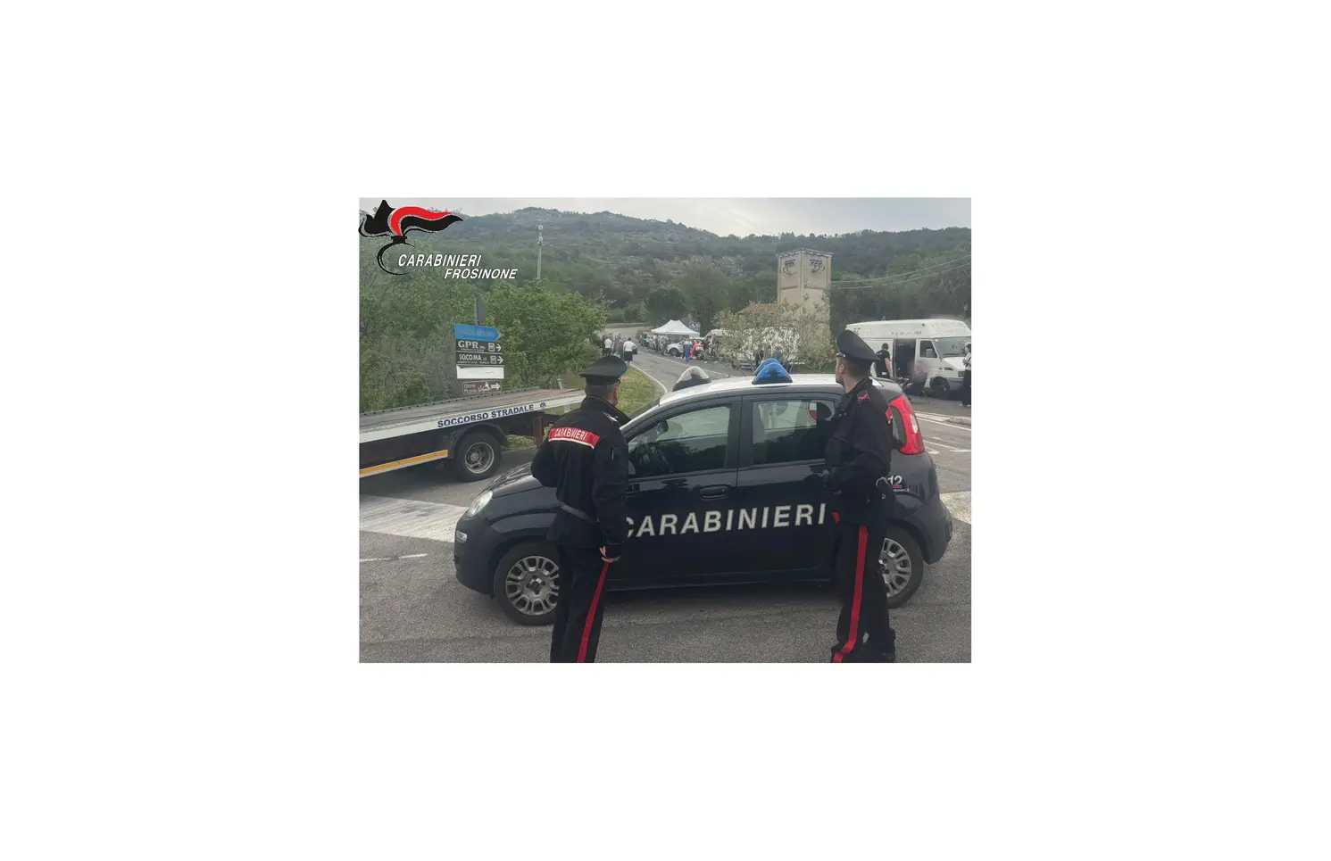 Coreno Ausonio: gara sportiva senza sicurezza, Carabinieri denunciano organizzatore