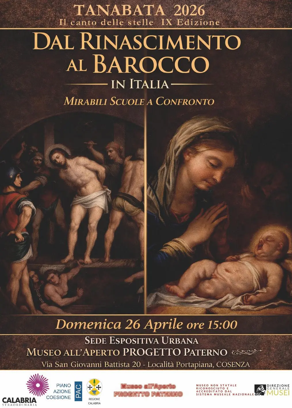 Cosenza: apre mostra d'arte "Dal Rinascimento al Barocco"