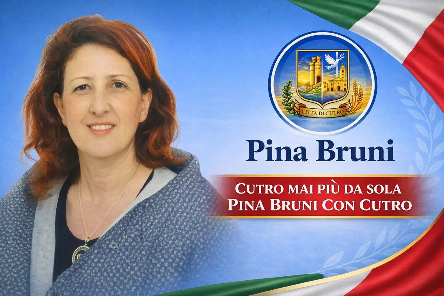 Cutro: Pina Bruni prima donna candidata sindaco