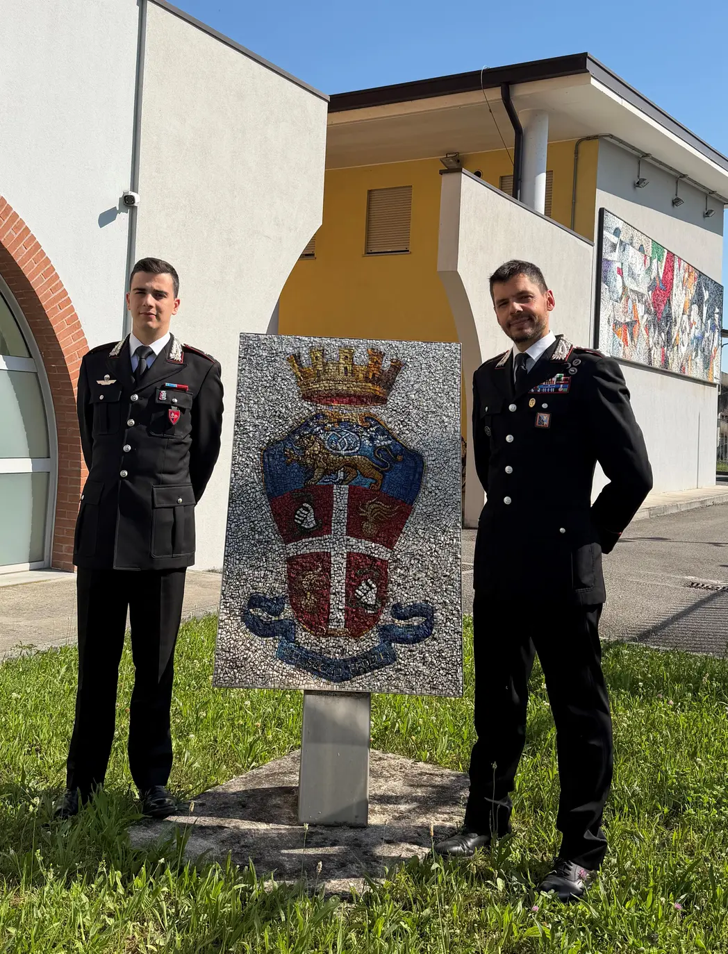 Fine tirocinio per il Tenente La Mantia nei Carabinieri