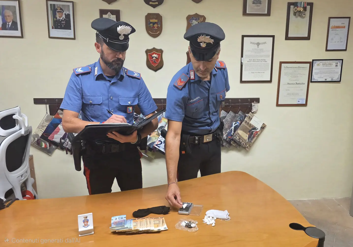 Foligno: 24enne arrestato per spaccio, sequestrata cocaina