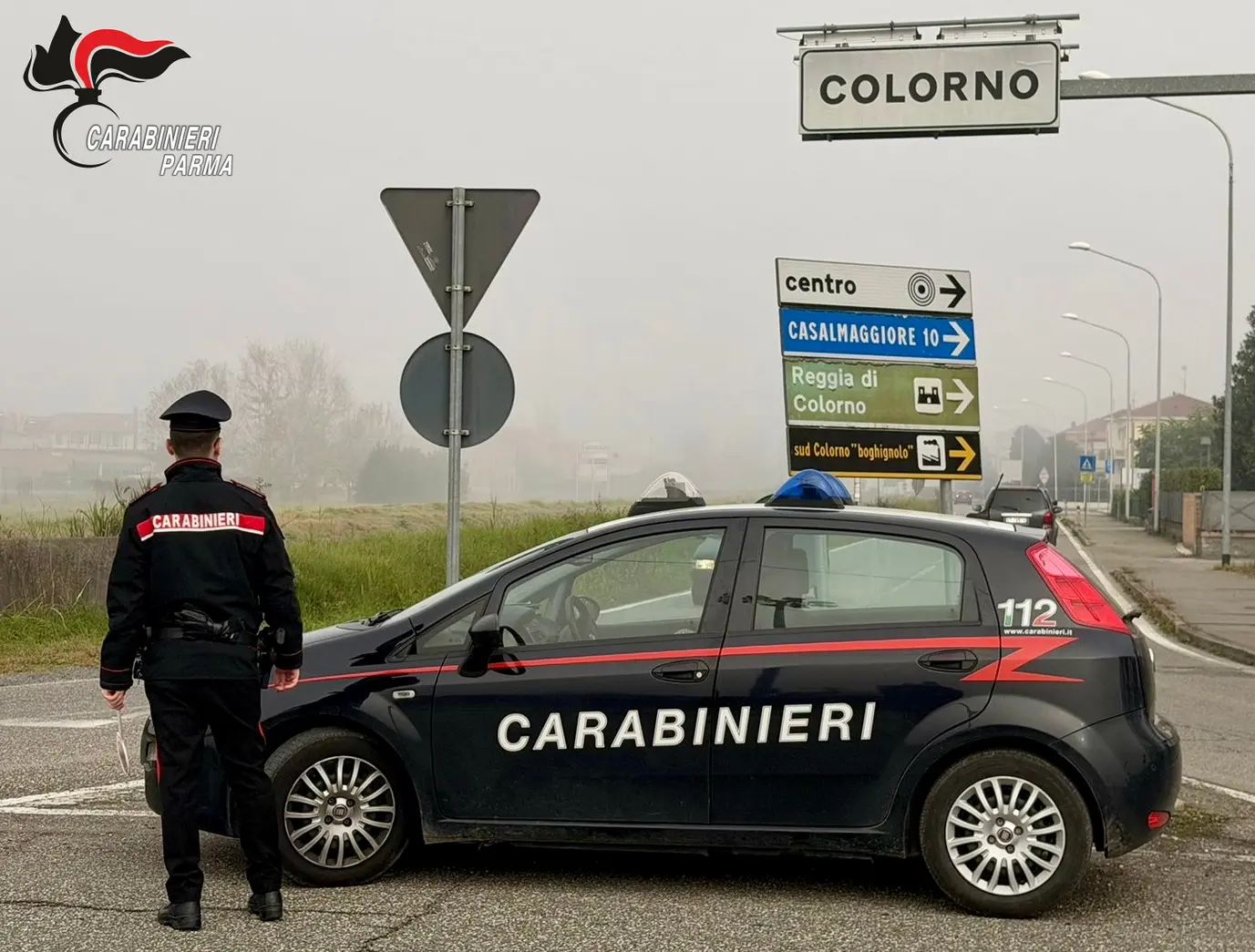 Furto ingente a Colorno, arresto per lesioni a Parma