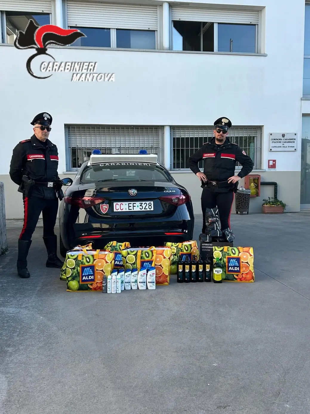 Furto sventato al centro commerciale "La Favorita" di Mantova