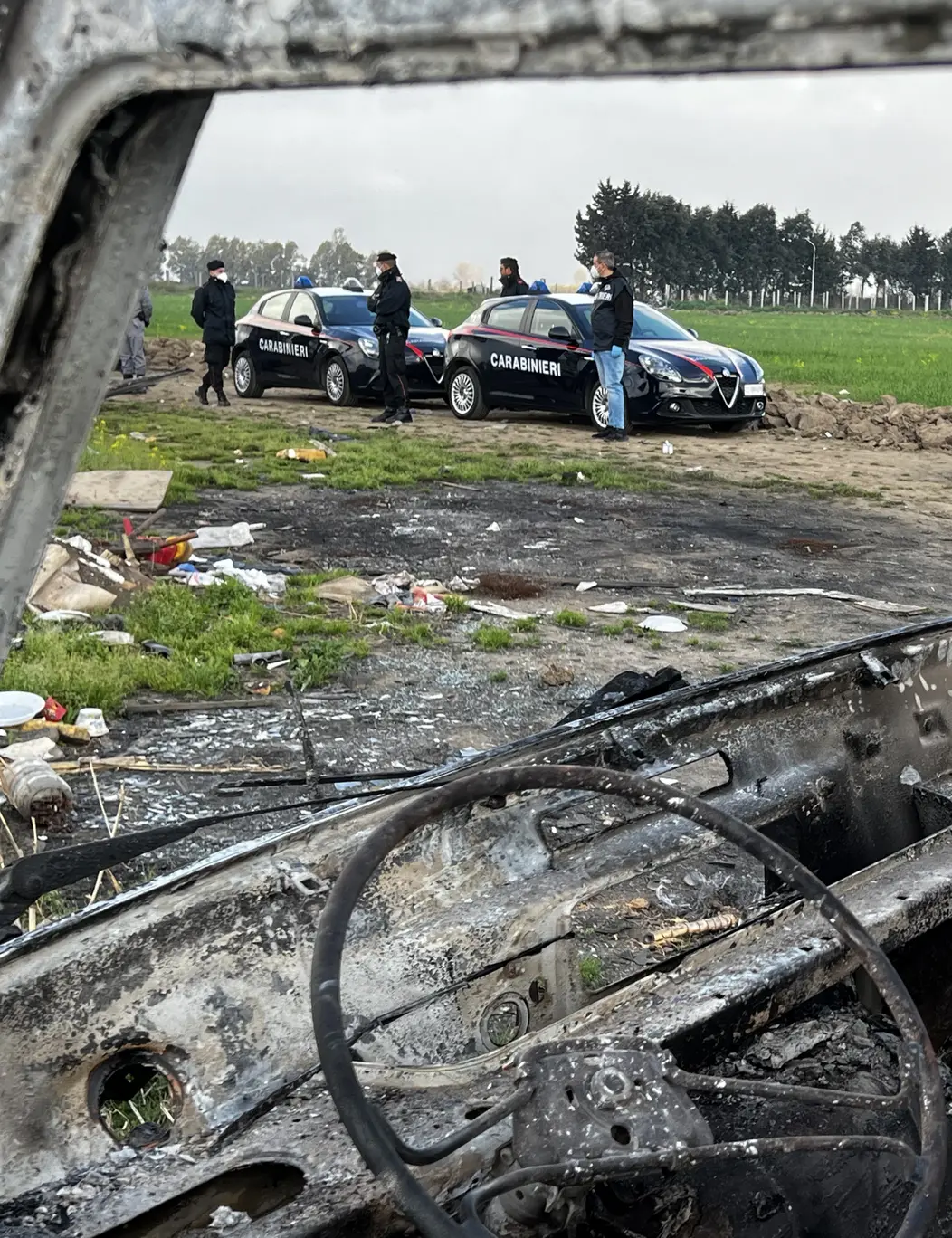 Giugliano: incendio campo rom, 23enne arrestato