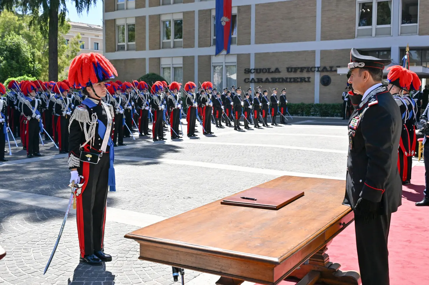 Giuramento 135 ufficiali Carabinieri a Roma