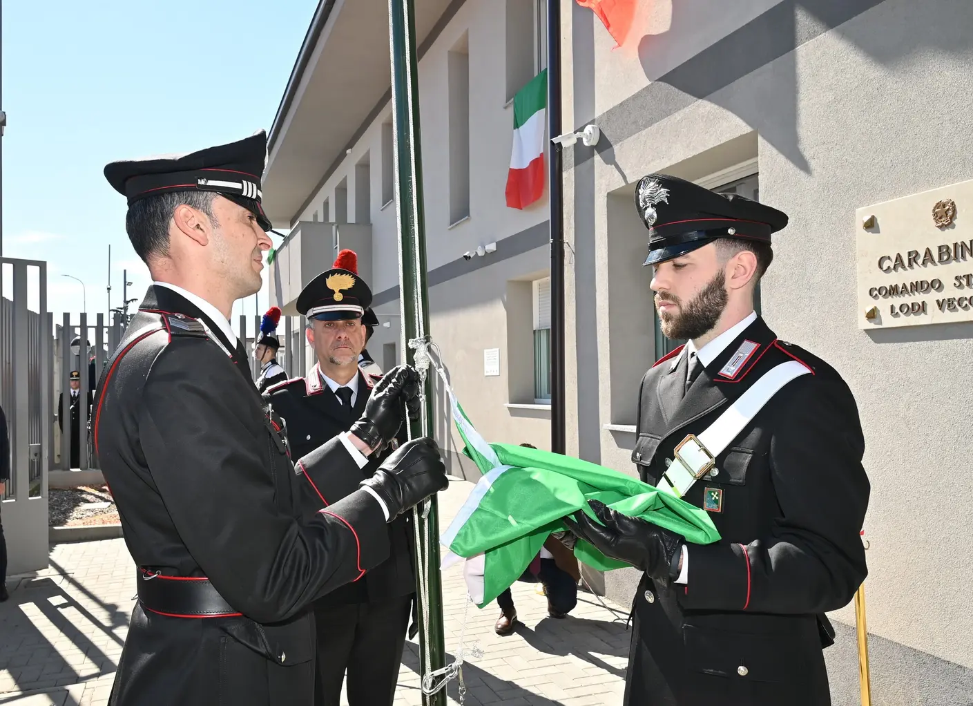 Inaugurata la nuova stazione dei Carabinieri a Lodi Vecchio